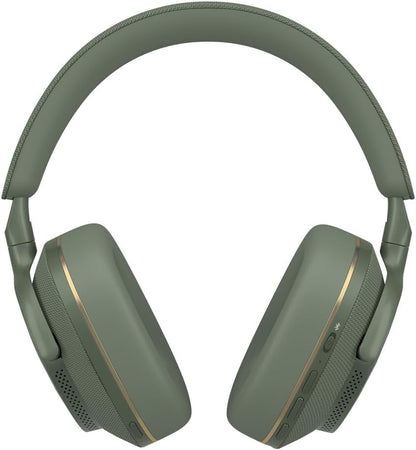 Bowers & Wilkins PX7 S2e Noise Cancelling Wireless Over Ear Headphones with Qualcomm aptX™ Adaptive & Quick Charge, 30 Hours of Playback and Six Built-In Microphone - Forest Green