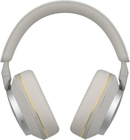 Bowers & Wilkins PX7 S2e Noise Cancelling Wireless Over Ear Headphones with Qualcomm aptX™ Adaptive & Quick Charge, 30 Hours of Playback and Six Built-In Microphone - Cloud Grey