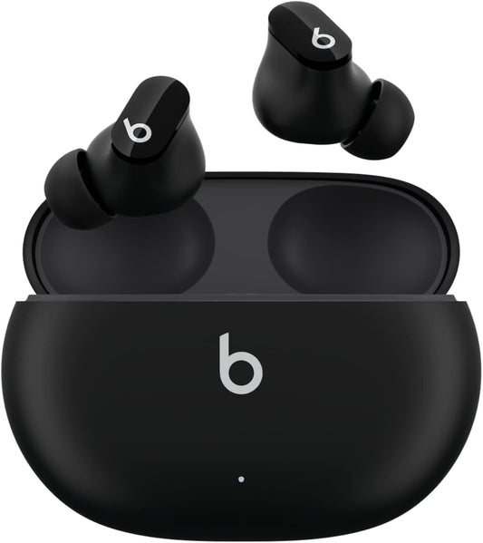 Beats Studio Buds - Fully Wireless Bluetooth In-Ear Headphones with Noise Cancelling - Sweat-Resistant, Compatible with Apple and Android, Class 1 Bluetooth, Built-in Microphone - Black