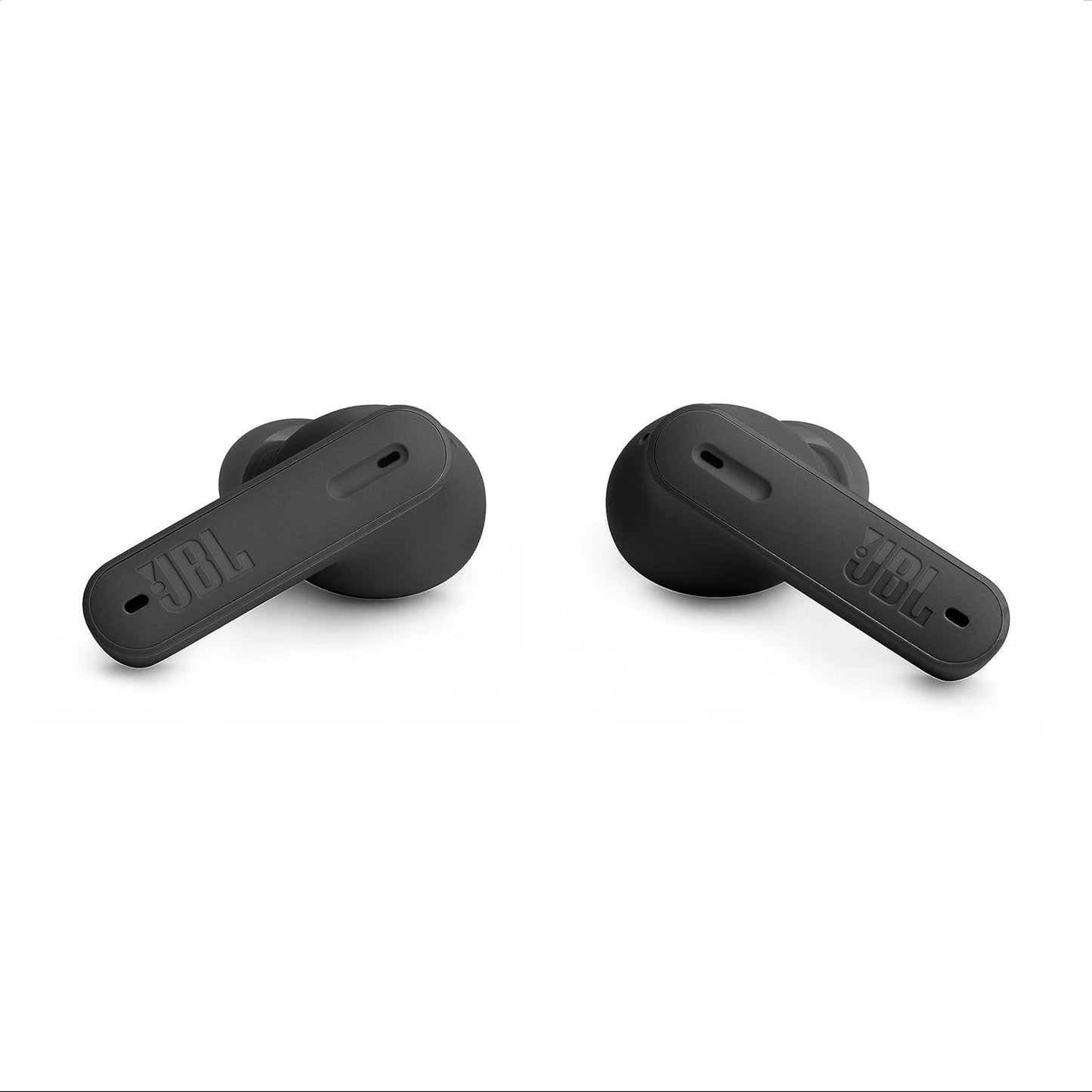 JBL Tune Beam Wireless Bluetooth Earphones, Water-Resistant and Noise-Cancelling Headphones with 48-Hour Battery Life, Black