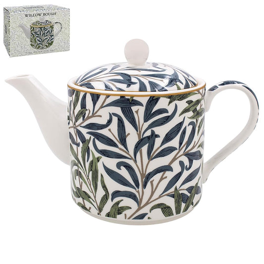 Grande Théière en Céramique William Morris - Motif Willow Bough