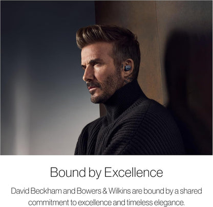 Bowers & Wilkins Pi8 True Wireless Earbuds, Noise Cancelling Earphones with 24-Bit Audio, aptX™ Lossless Bluetooth Ear buds, 6-Mic ANC, Smart Charging Case with Audio Retransmission - Jade Green