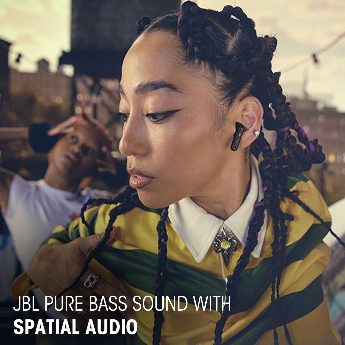 JBL Tune BEAM2 TWS In-Ear Headphones Black