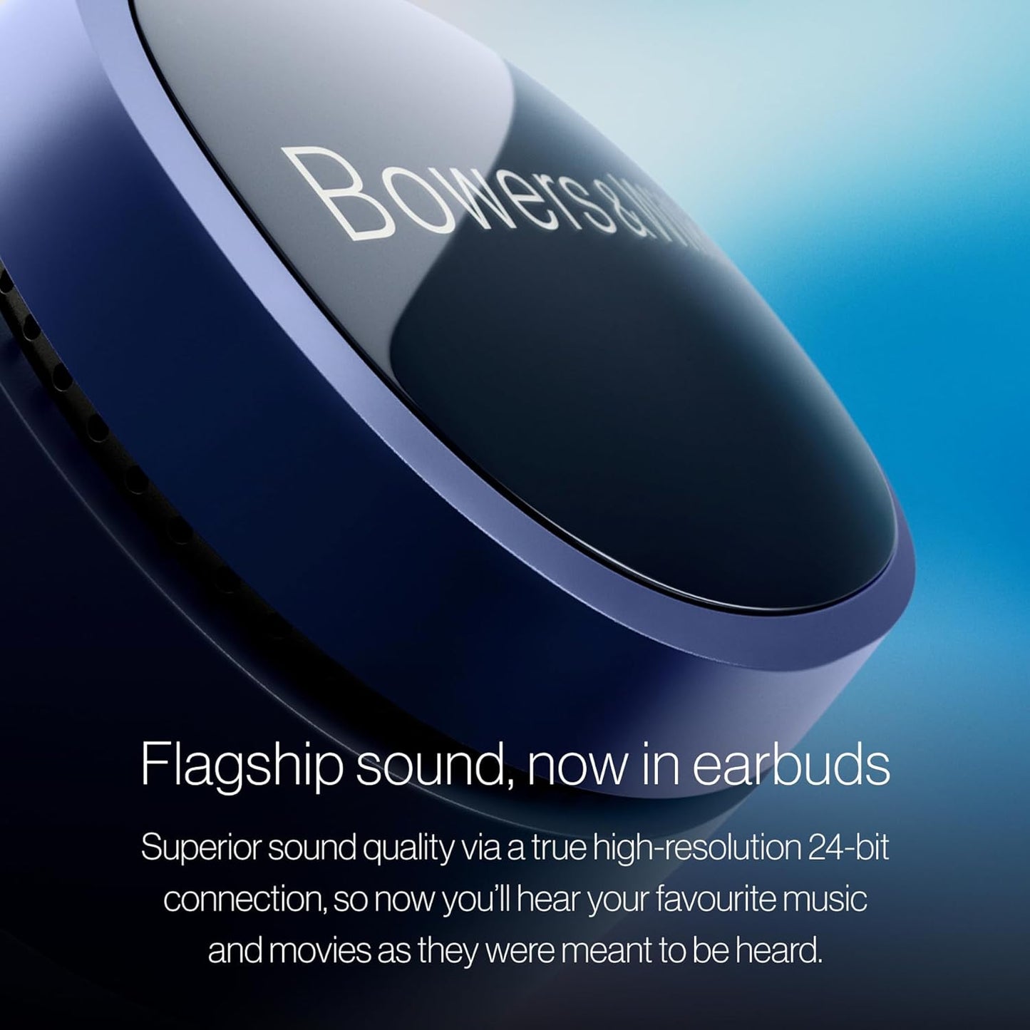 Bowers & Wilkins Pi8 True Wireless Earbuds, Noise Cancelling Earphones with 24-Bit Audio, aptX™ Lossless Bluetooth Ear buds, 6-Mic ANC, Smart Charging Case with Audio Retransmission - Jade Green