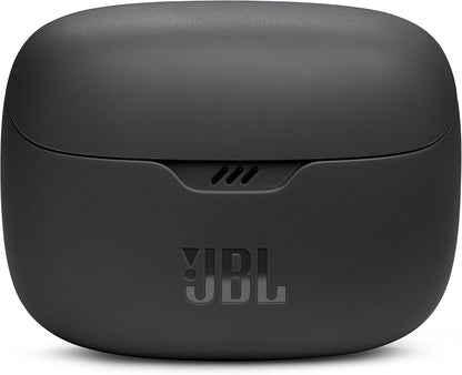 JBL Tune Beam Wireless Bluetooth Earphones, Water-Resistant and Noise-Cancelling Headphones with 48-Hour Battery Life, Black