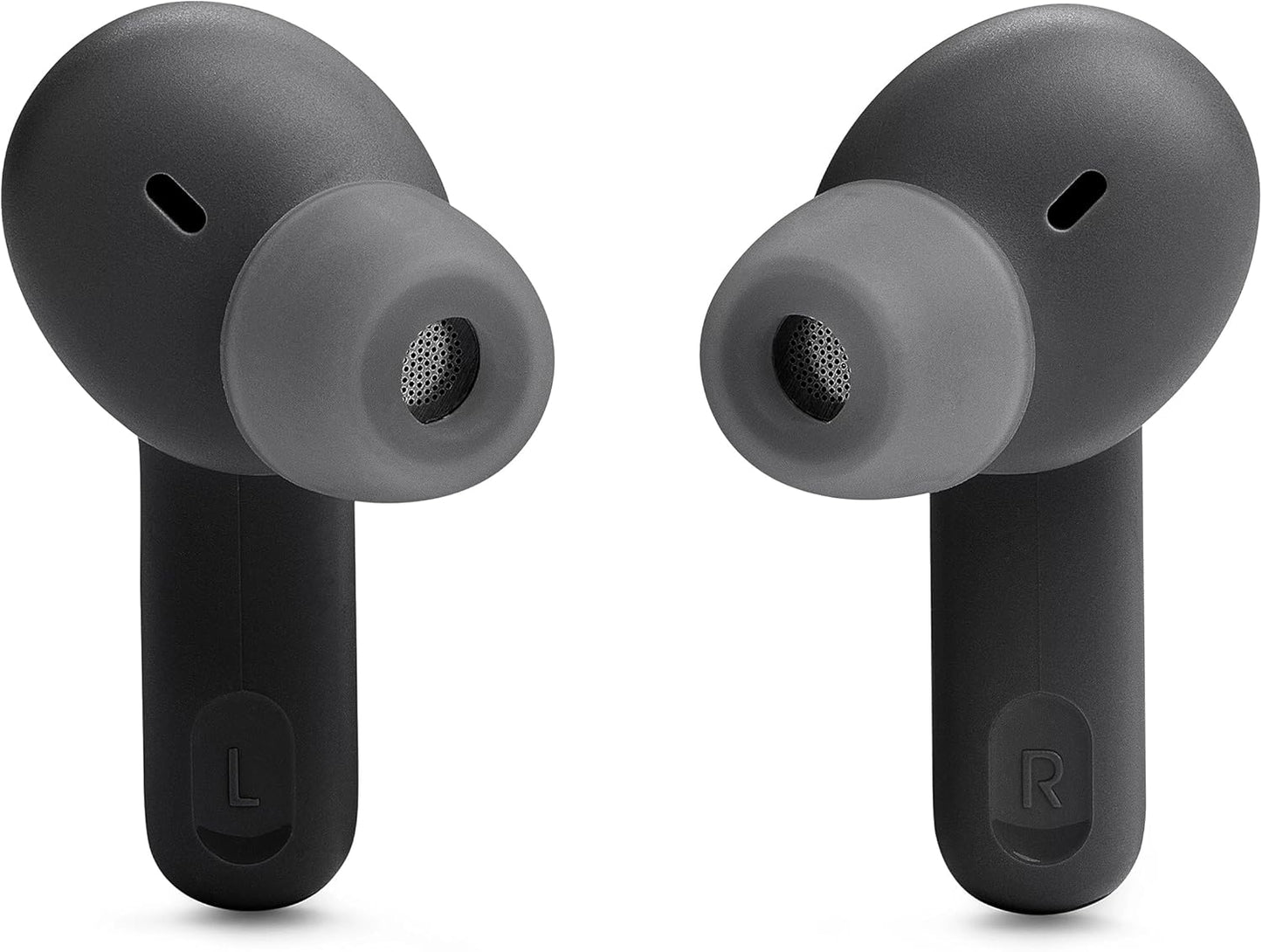 JBL Tune Beam Wireless Bluetooth Earphones, Water-Resistant and Noise-Cancelling Headphones with 48-Hour Battery Life, Black